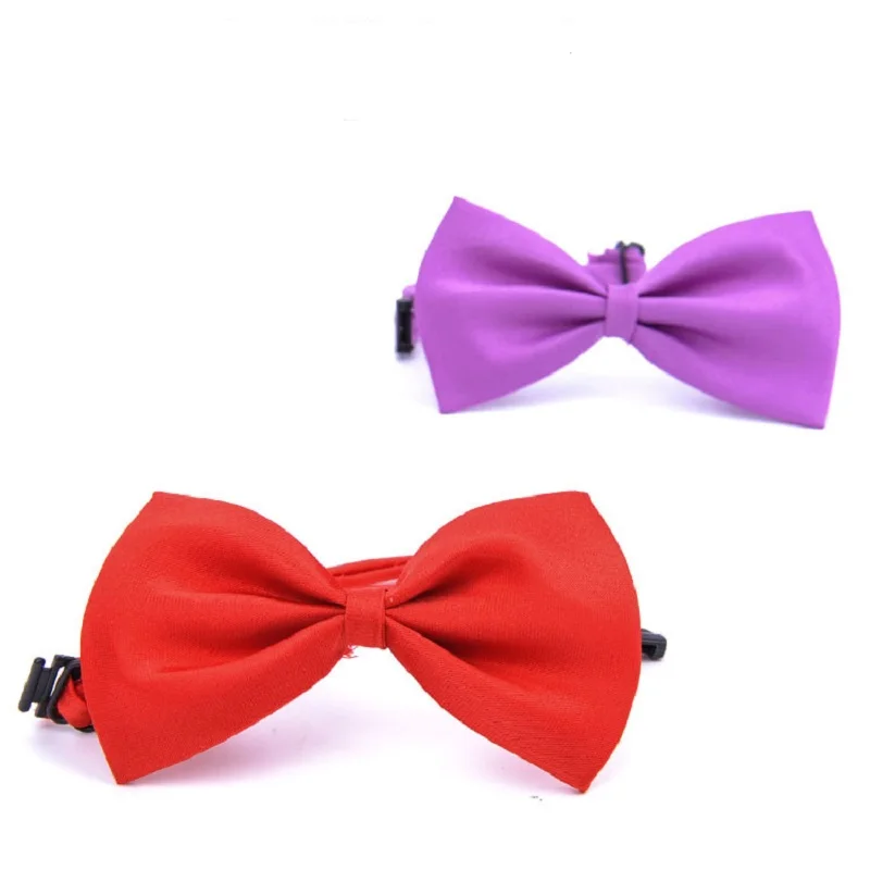 Аксессуары галстук-бабочка Подгонянные товары для собак дешевые многоцветные регулируемые Галстуки для кота детский бант