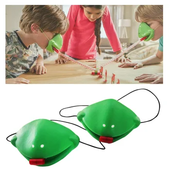 

Funy Chameleon Lizard Toy Mask Wagging Tongue Lick Cards Board Game for Children Family Party Novelty Toys Desktop Game Toys