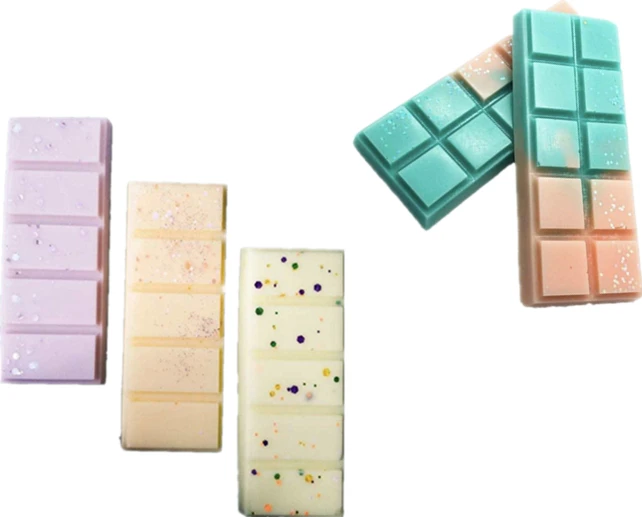 6 Cavity Rectangle Square Shape Ice Cube square chocolate silicone mold fondant tool Bar mould candle max candy truffle |
