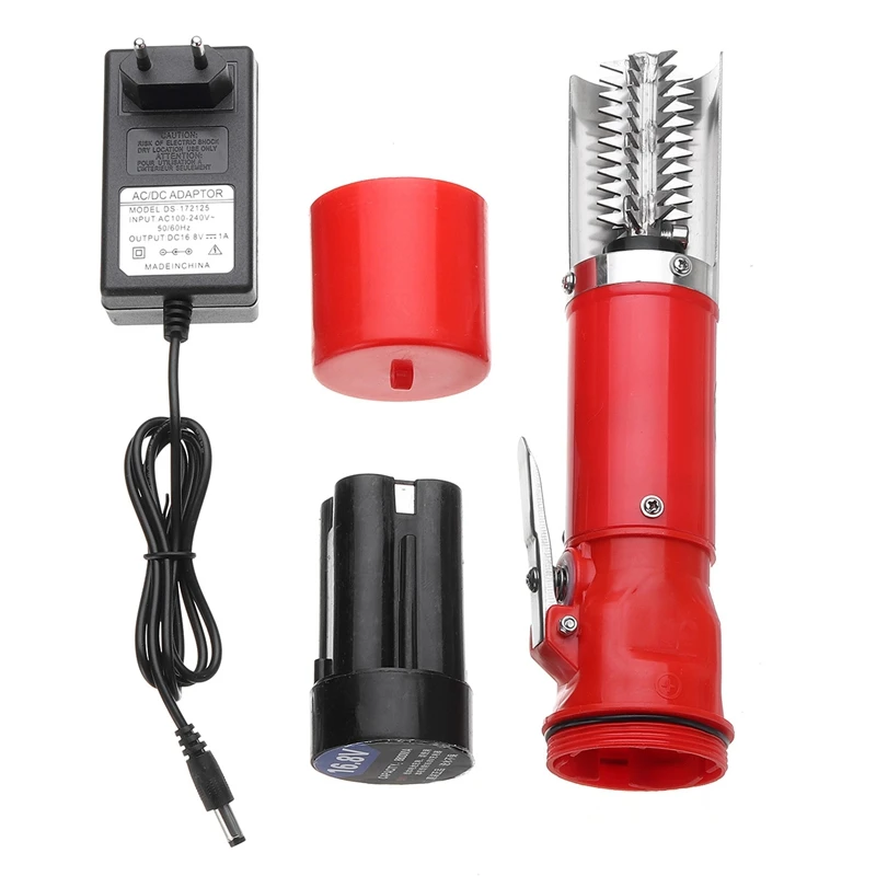 

96W Charging Portable Electric Fish Scaler Fishing Scalers Clean Fish Remover Cleaner Descaler Scraper Seafood Tools 2200Mah,Eu