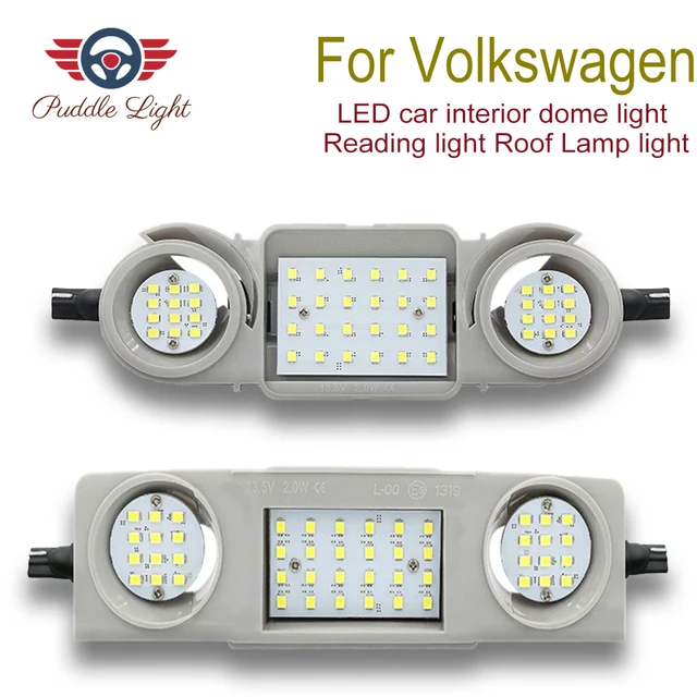 US $12.54 1pcs 48smd LED car interior dome light For Volkswagen VW Golf4 5 6 Plus Passat Jetta Sharan Tiguan 