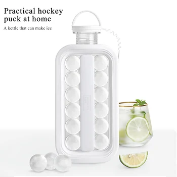 

DIY Portable Homemade Ice Cube Kettle Two In One Frozen Ice Artifact Household Kitchen Ice Box Picnic Party Cold Drink Container