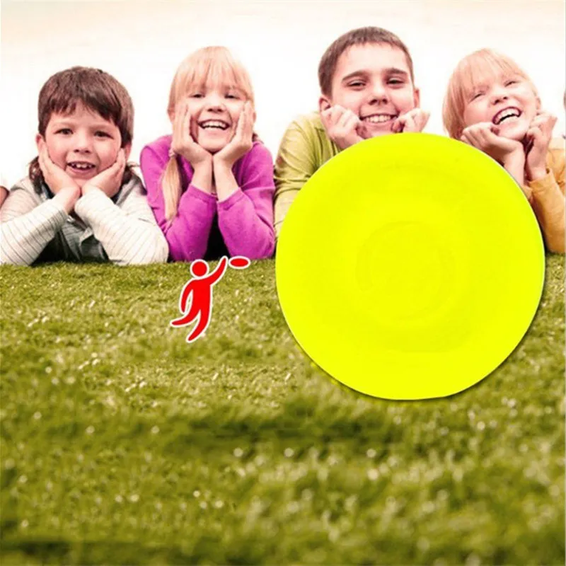 

Flexible Play Disc Toys Frisbee Adults Mini Catch Flying Kids Soft Pocket Outdoor Outside Game Beach Spin