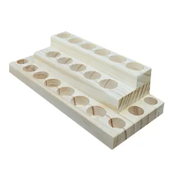 

3 Tier Essential Oil Bottles Wooden Storage Display Stand Travel Display Presentation Holder, Cosmetic Aromatherapy Orga8.15