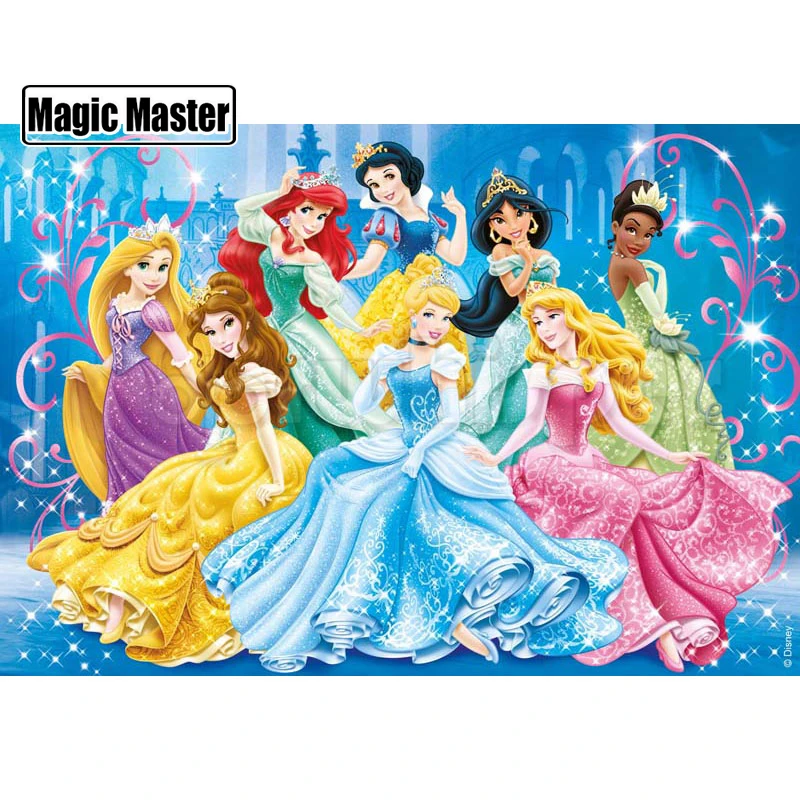 

Diamond Painting Full Square/Round Beautiful Princess Cartoon Figure Daimond Paintingo Picture Embroidery Cross Stitch