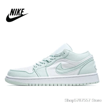

Nike Air Jordan 1 Low AJ1 Spruce Aura men and women basketball shoes size 36-45 CW1381-003