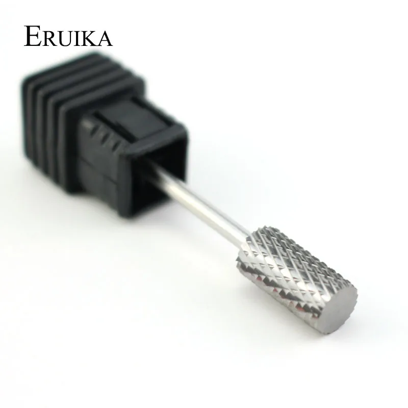 ERUIKA 1 шт. твердосплавные фрезы для ногтей, фрезы для маникюра, пилочки для ногтей, аксессуары для электрической машины, инструменты для удаления геля