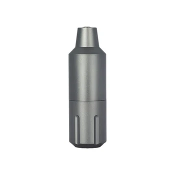 

Permanent Makeup Tattoo Motor Machine RCA Connection Professional Short Pen Rotary Cartridge Tattoo Machine (Grey)