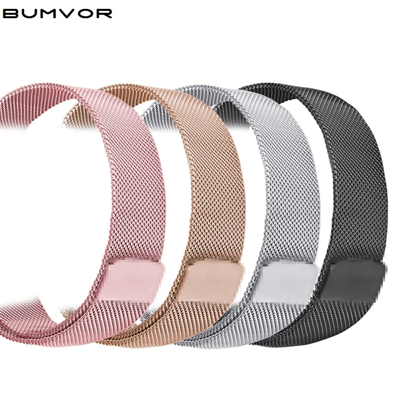 

42mm/38mm Milanese Loop For Apple Watch band strap iwatch 5/4/3/2/1Stainless Steel Link Bracelet wrist watchband magnetic buckle