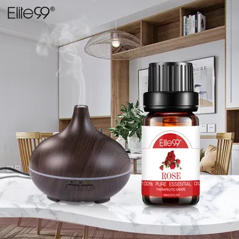 

Elite99 10ML Rose Oil Essential Oils for Humidifier Aromatherapy Massage Oil Air purification Aroma Bath Oil For Skin care