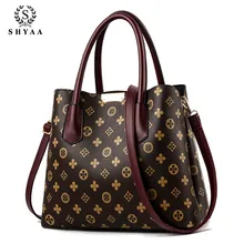 SHYAA женская сумка новая Корейская версия сумки для диких леди простая индивидуальная Цветочная сумка через плечо