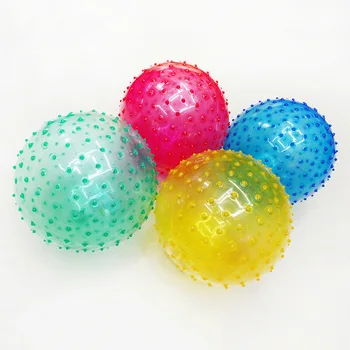 

22CM Children Massage Ball Inflatable Bouncy Ball Outdoor Sport Soft Rubber Ball Hand Catching Ball Toys for Kids Baby