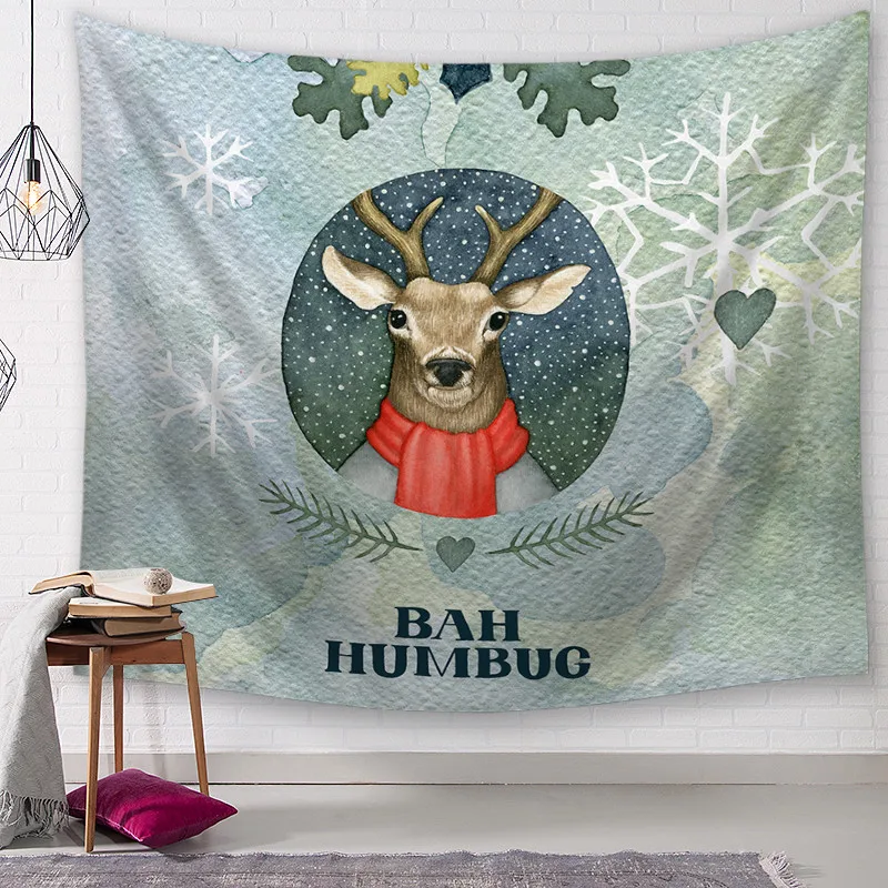 Настенные гобелены в виде животных, мандала, богемский гобелен, пейзаж, обои, настенные художественные шали
