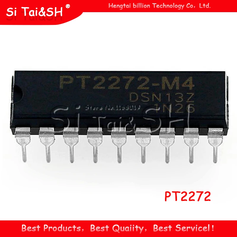 10 шт. PT2272-M4 DIP18 PT2272 DIP 2272-M4 SC2272-M4 SC2272 DIP-18 новый и оригинальный IC | Электронные
