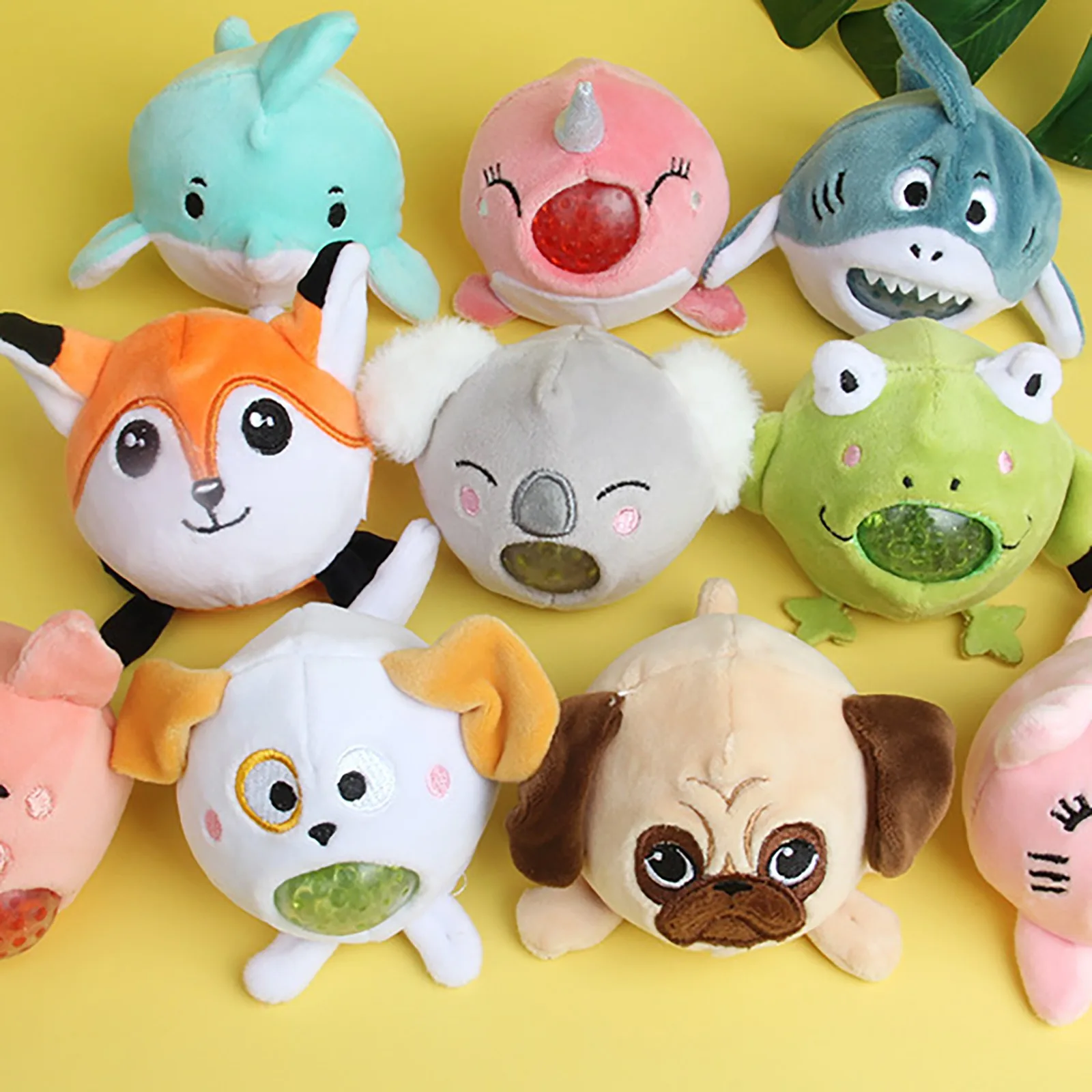 Cute Lovely Baby Kids Plush Decompression Toys Mini Plush Baby Toys Gifts Funny 