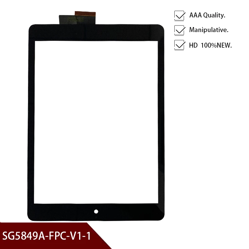 7 85 &quotдюймовый новый efun nextbook 8 NX785QC8G сенсорная панель для SG5849A-FPC-V1-1 Емкостный