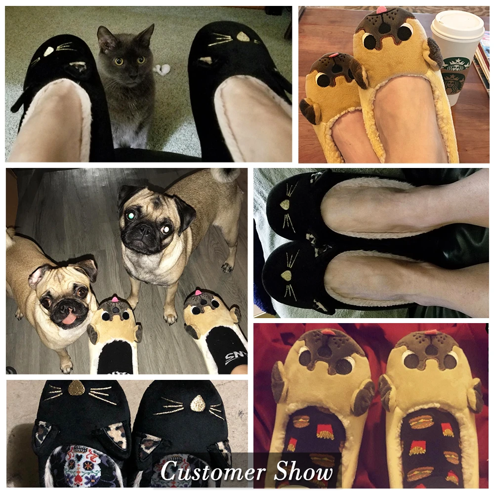 pug slippers
