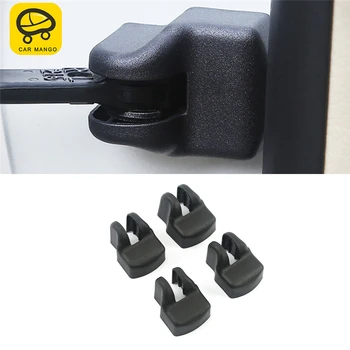 

CARMANGO Car Door Lock Cover Arm Check Checker Buckle Stopper Catch Case Hinge Cap for Toyota Land Cruiser 200 2016-2018