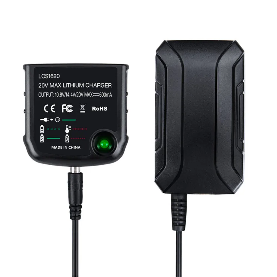 Carregador de Bateria Li-ion Multi-Volt, 9.6V-18V, apto