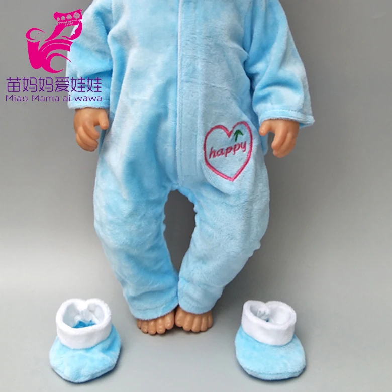 Кукла зимняя одежда подходит для 17 дюймов кукла Китти комплект одежды для 40 см Reborn Baby Doll пальто с капюшоном костюм для игрушек