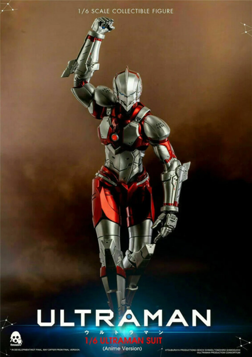 Коллекция Threezero 3A 3Z0129 1/6 костюм ультрамена аниме версия Altman фигурка игрушки для фанатов