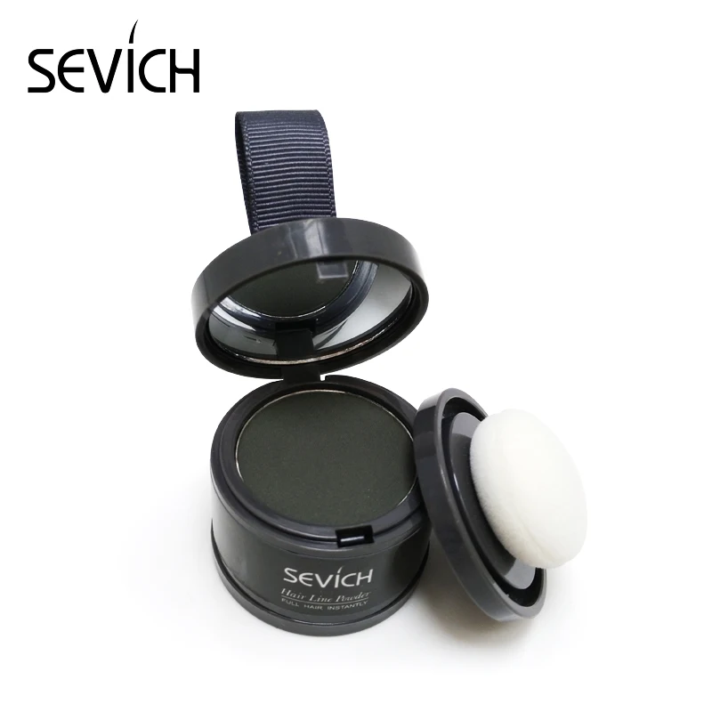 Sevich Hairline Powder 13 Color Hair Root Cover Up Water Proof Instant Modified Repair Hair Shadow Powder Makeup Concealer,hair building powder,hair coloring product