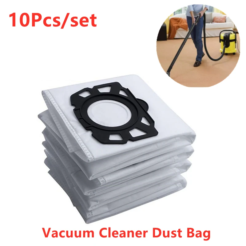 10 Pz/Set Aspirapolvere Sacchetti Di Polvere Usa E Getta Per Karcher Mv4 Mv5 Mv6 Wd4 Wd5 Wd6 Accessori Di Ricambio Dropshipping