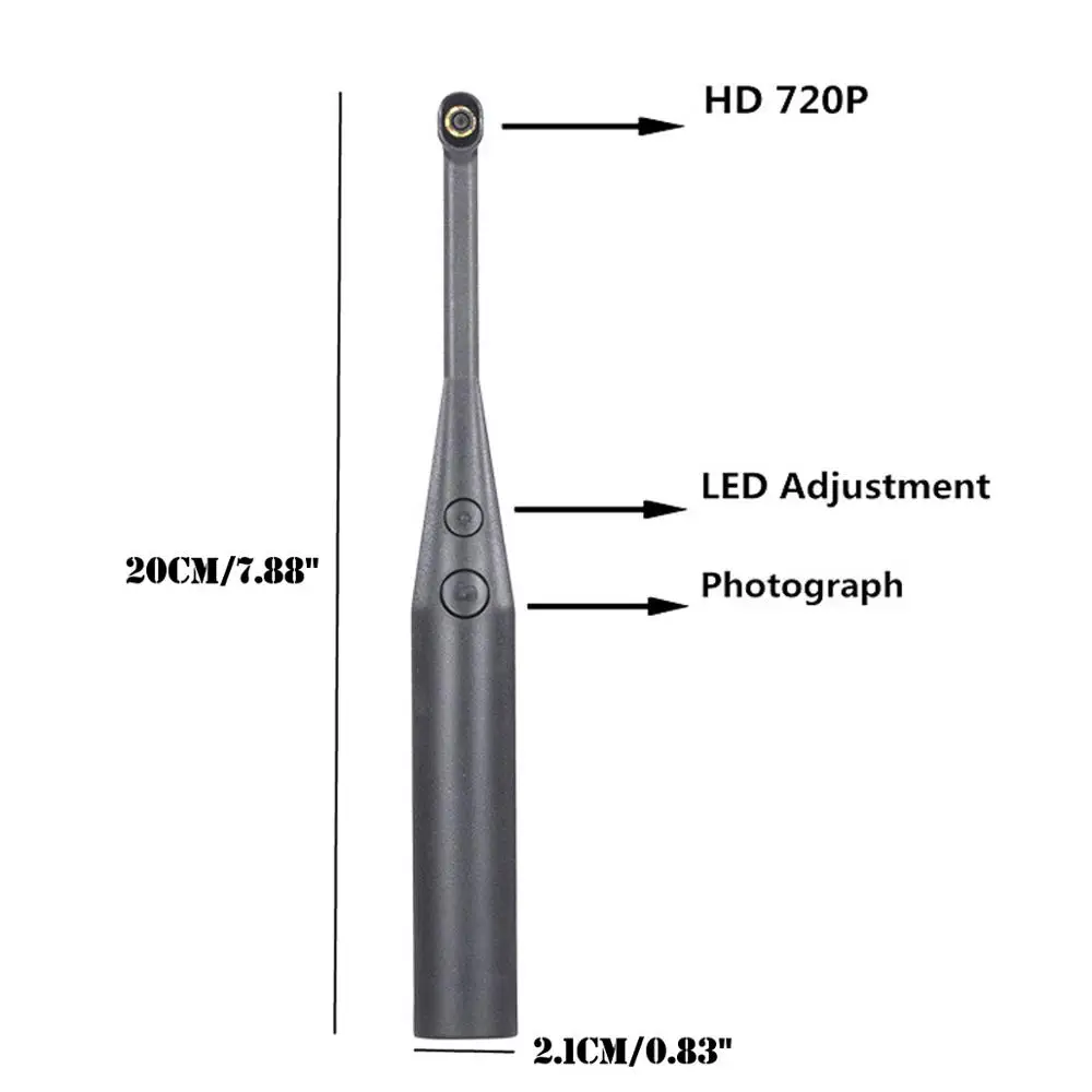 Беспроводной WiFi HD USB Intra Oral стоматологическая интраоральная камера стоматологическое устройство Светодиодный светильник в режиме реального времени видео инспекционный инструмент для отбеливания зубов