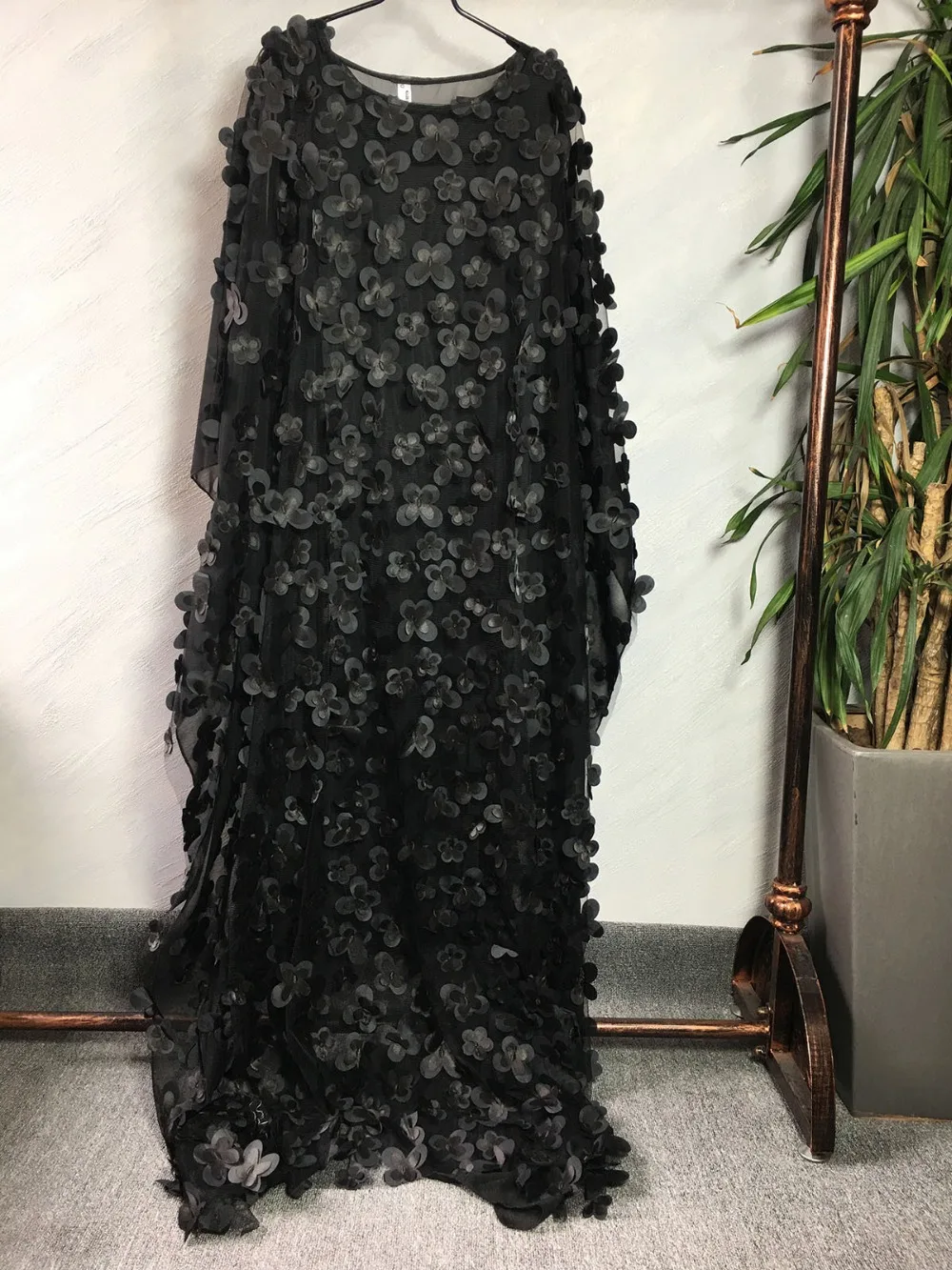 Новое модное Африканское женское Дашики длинное платье МАРЛЯ летучая мышь рукав свободный большой халат+ жилет внутри