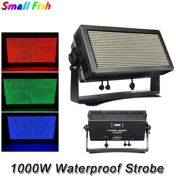 

4 Units LED DJ Strobe Lights High Power 1000W RGBW 4 Colors LED Flash Lights DMX Outdoor Strobe Lights LED Disco Bar Club Lights