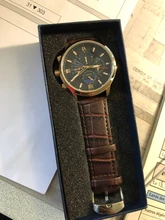 2021 nuevos relojes para hombre en este momento superior de la marca de lujo de cuero reloj de cuarzo Casual de los hombres deporte impermeable reloj Relogio Masculino + caja