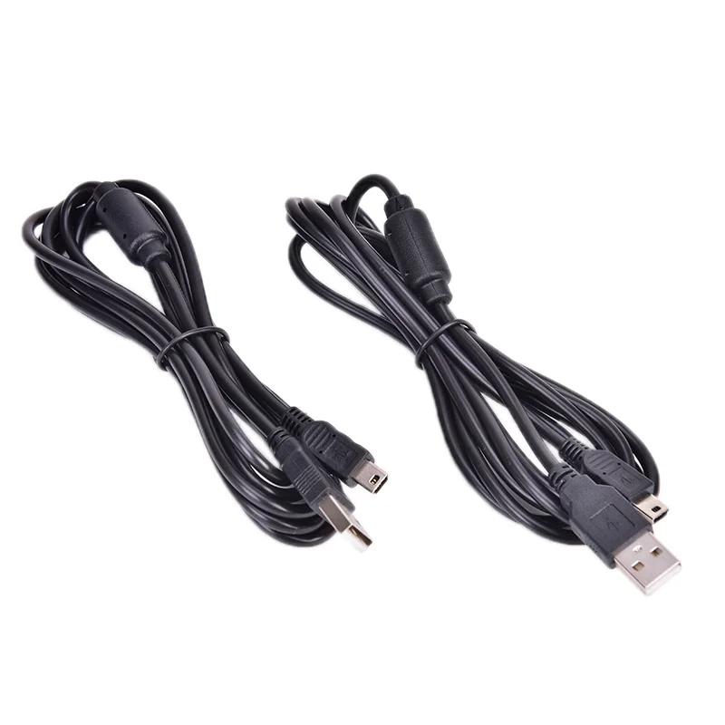 1pcs 1.8 M USB Charging Cable With Magnetic Ring Gaming Usb Charger For Ps3 For Playstation 3 Handle Wireless Controller