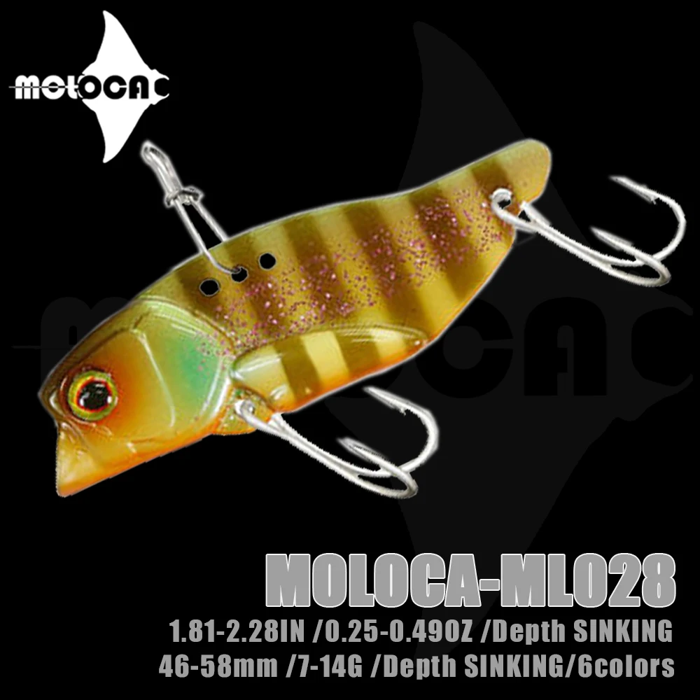 

VIB Fishing Lure Weights7-14g Vibrator Metal Sinking Lures For Pike Carp Fish Accessories Winter Jig Isca Artificial Bait Tackle