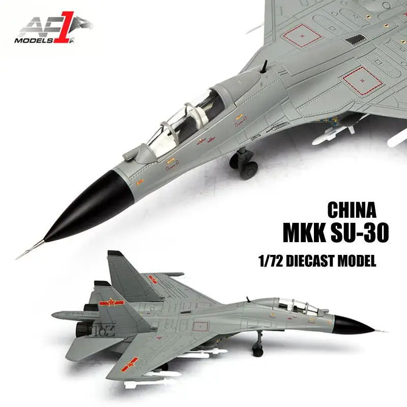 

AF1 China MKK SU-30 1/72 Diecast plane model aircraft