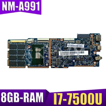 

NM-A991 original mainboard for Lenovo MIIX 720-12IKB with 8GB-RAM I7-7500U Laptop motherboard