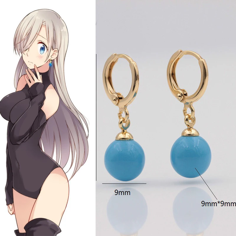 Серьги-подвески с жемчугом The Seven Deadly Sins Elizabeth Liones модные ювелирные изделия