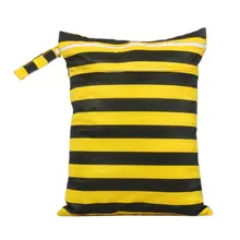 Sacs à couches pour bébé, 36 styles, 30x40cm, Double fermeture éclair, bouton réglable, imprimé à la mode, imperméable, réutilisable, écologique 