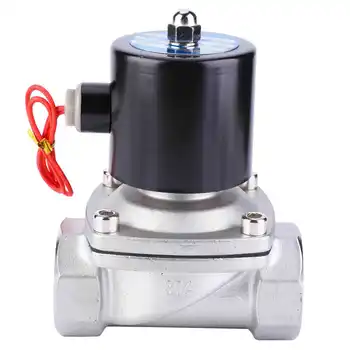 

AC220V Stainless Steel Straight-through Type NC Solenoid Valve High Quality