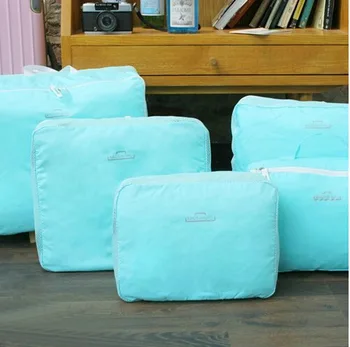 

5pcs Women Travel Bag Foldable Storage Bags Luggage Ba