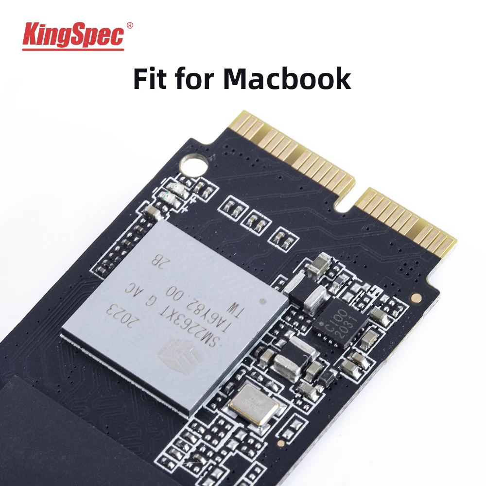 SSD-накопитель Kingspec 256 ГБ 512 ТБ M2 PCIe NVME SSD для 2013 2015 Macbook Pro Retina A1502 A1398 Air A1465 1466 iMac A1419 |