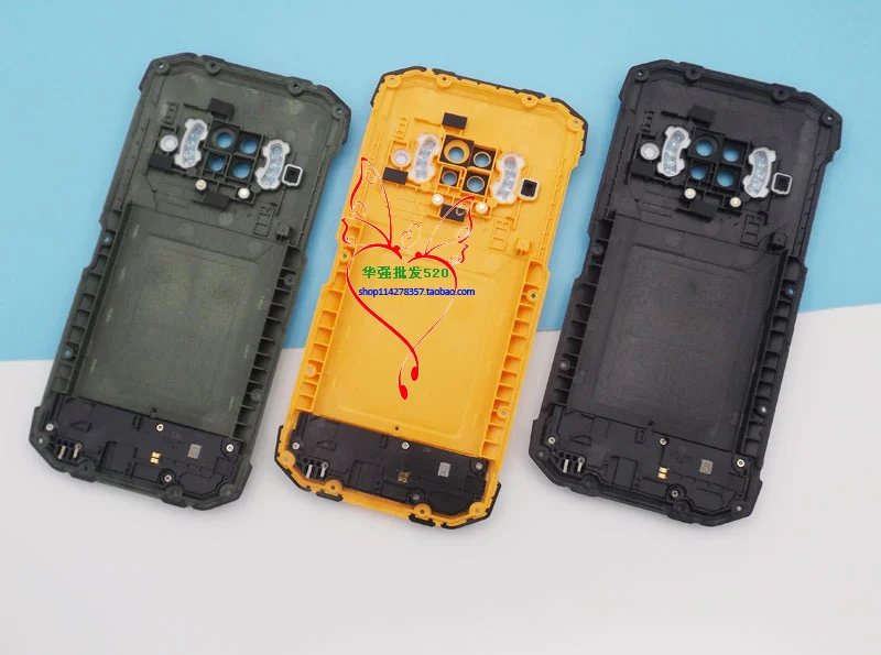 Original Doogee S96 Pro Bateria Capa Traseira Case da Bateria Protetora Capa Traseira Alto-falante para Doogee S96 Pro Telefone Inteligente - Image 2