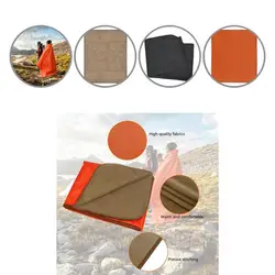 Unique Camp Tarp Mat Easy To Carry Solid Color Keep Warm Camping Blanket  Camping Mat    Floor Picnic Mat