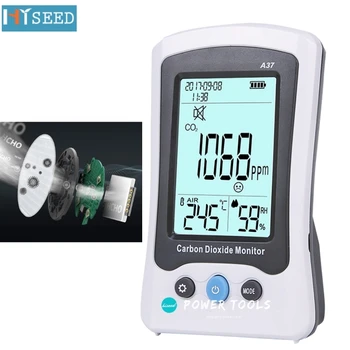 Online Carbon Dioxide Detector, High-precision CO2 Concentration Monitor, Temperature And Humidity Measuring Instrument