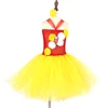 Fancy Popcorn Girl Tutu Dress Circus Birthday Outfit for Kids Food Costume Baby Photo Carnival Party Flower Tutu Dresses (1)