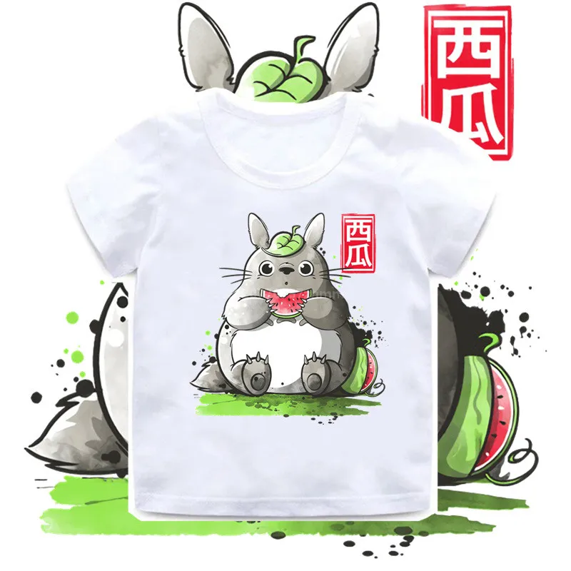 2020 летняя футболка для маленьких мальчиков Miyazaki Hayao японское аниме Мой сосед