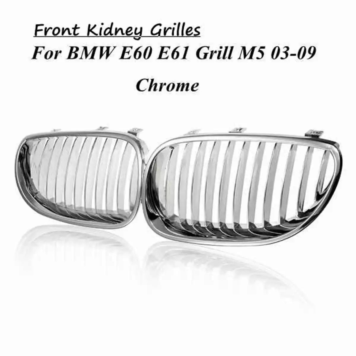 2pcs   ׸ ׸ ǹ BMW E60 E61 5 ø 2003 2004 2005 2006 2007 2008 2009 M5 ڵ Ÿϸ ̽ ׸