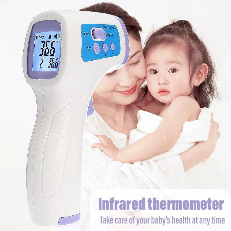

Baby Thermometer Digital Infrared Forehead Burn Non-contact Medical Adult Child Forehead Thermometer Gun for Kids&adults