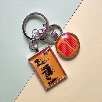 

Kpop NCT keychain New Album Neo Zone HD photo Metal Key Chain Pendants NCT127 Kpop NCT high quality NEW arrivals