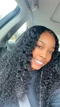 Peluca brasileña de ondas profundas prearrancada, peluca con malla frontal y pelo de bebé, 13x4, para mujeres negras