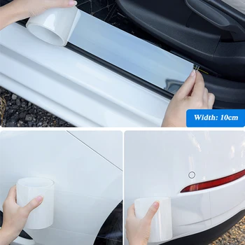 

2/3/5/7/10cm Nano Glue Car Styling Sticker Protector Film Door Edge Protective Car Trunk Door Sill Full Body Sticker Accessories